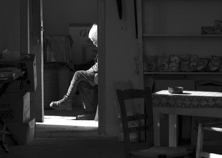 In the warmth of the sun